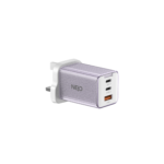NEO power port 65W Gan 3 Port Pink