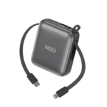 NEO POWERBANK 22.5W 10000mah with 2 cables